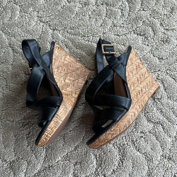 Jessica Simpson Wedges Size 8 Women’s Black - Picture 2 of 5